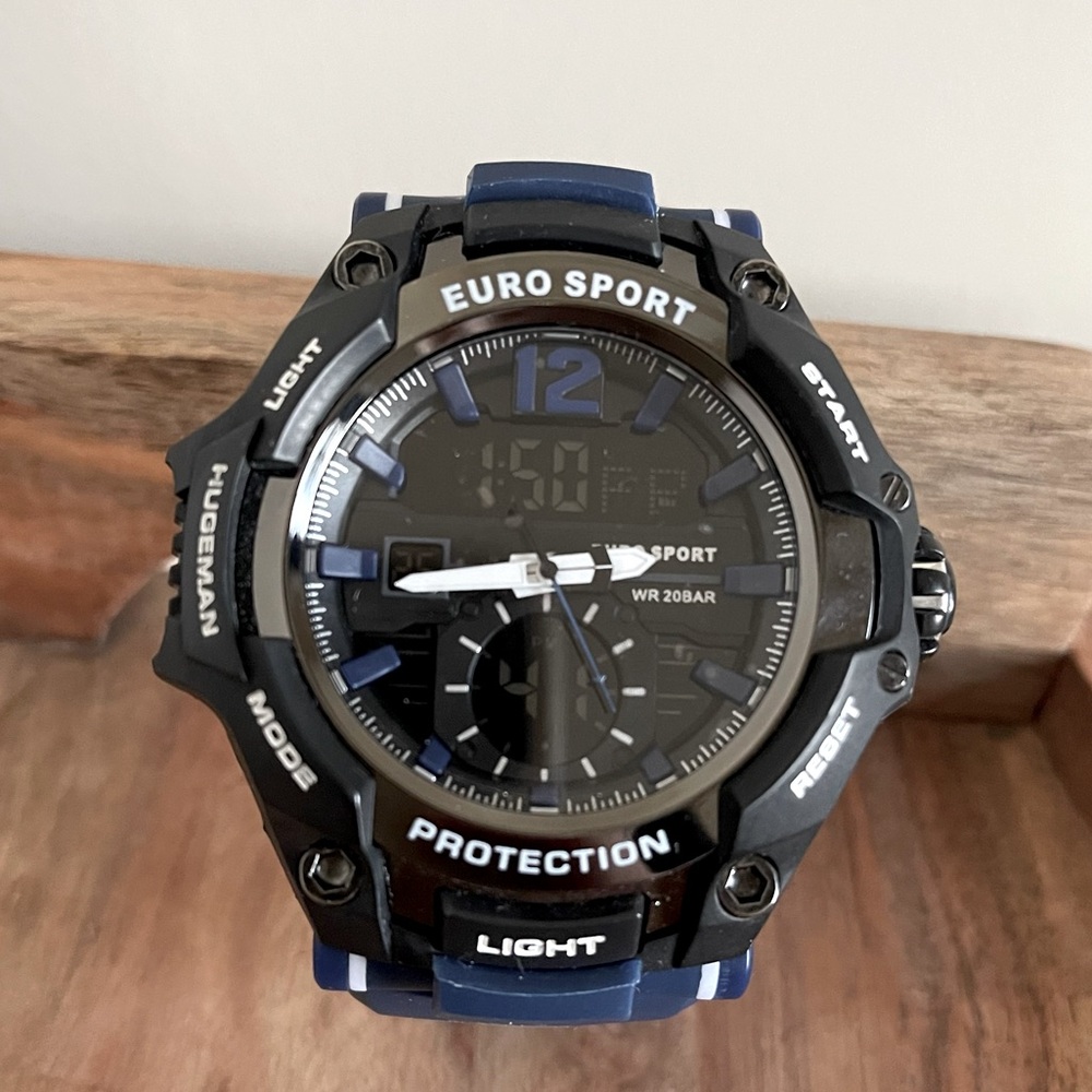 Euro Sport Oversized Men’s Watch